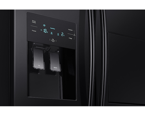 Samsung RS50N3803BC frigo américain Autoportante 535 L F Noir Éco-énergétique