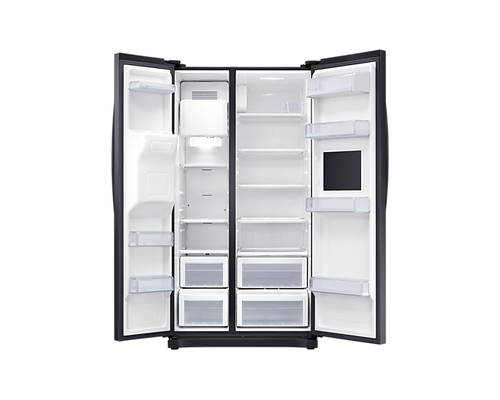 Samsung RS50N3803BC frigo américain Autoportante 535 L F Noir Éco-énergétique