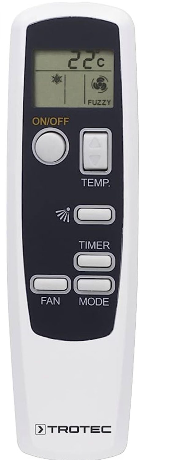 TROTEC Climatiseur split PAC 4600 Climatiseur avec 4,3 kW / 14.500 Btu/h adapté aux pièces jusqu'à 120 m³ Débit d'air max. de 550 m³/h