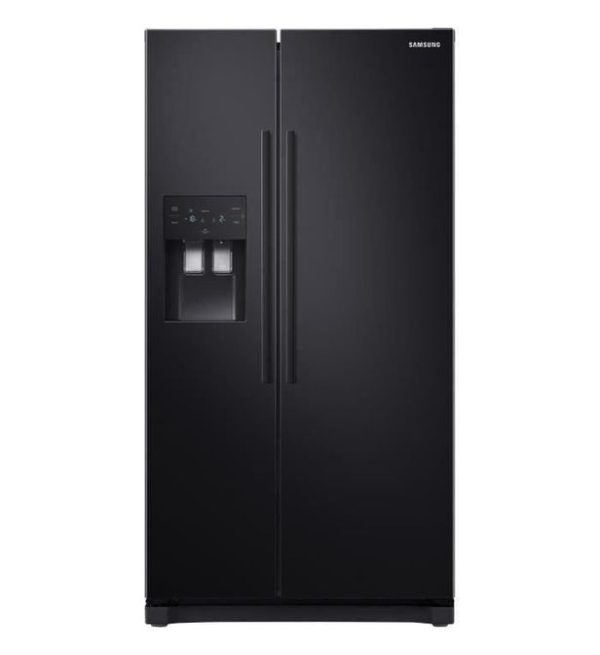 SAMSUNG RS50N3503BC-Réfrigérateur américain-501 L (357 + 144 L)-Froid ventilé Éco-énergétique
