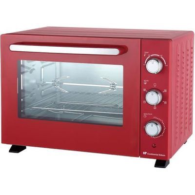 Mini Four Continental EDISON MF36R Rouge L53,9 x H37,5 x P40,4cm 36L