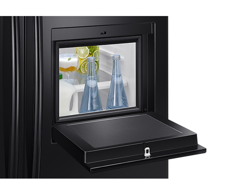 Samsung RS50N3803BC frigo américain Autoportante 535 L F Noir Éco-énergétique