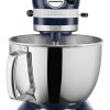 Robot pâtissier KitchenAid 5KSM175PSEIB 300 W Bleu et Argent