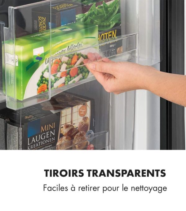 KLARSTEIN Garfield XXL Eco -Congélateur Éco-énergétique