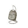 Fauteuil suspendu œuf de jardin brun Royan - Jardideco Design Moderne