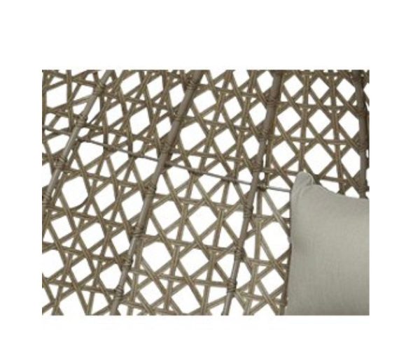 Fauteuil suspendu œuf de jardin brun Royan - Jardideco Design Moderne