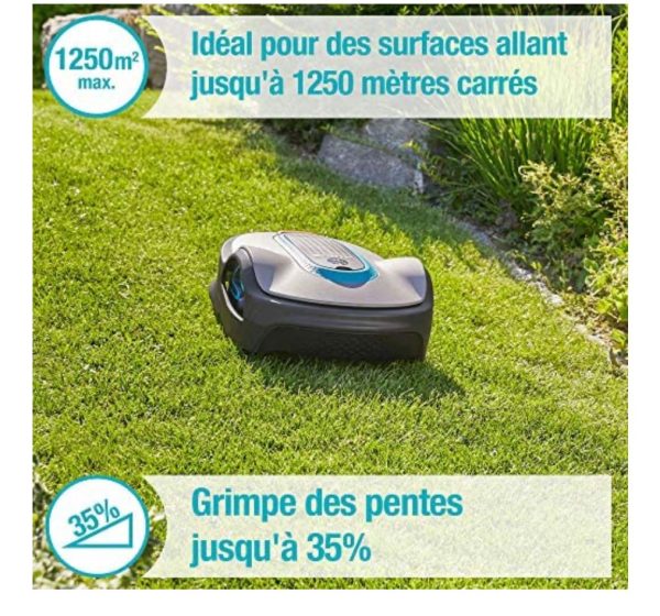 Tondeuse robot GARDENA - SILENO life 1250-15103-26