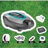 Gardena kit smart SILENO+ : tondeuse robot pour surfaces jusqu'à 1 600 m², commande confortable par smart App, avec smart Gateway (19064-66)