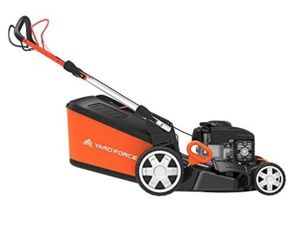 Yard Force Tondeuse à Gazon Thermique Tractée avec Moteur Briggs & Stratton 475IS Series 140cc GM B46E