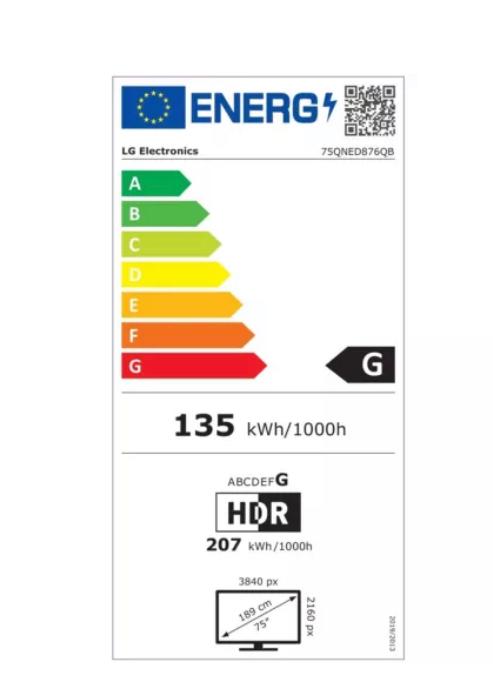 LG 75QNED996PB - 75" TV LCD rétro-éclairée par LED - QNED - Smart TV -  8K (4320p) 7680 x 4320 - HDR - Quantum Dot, Nano Cell Display, Mini-LED - Acier foncé - Lg