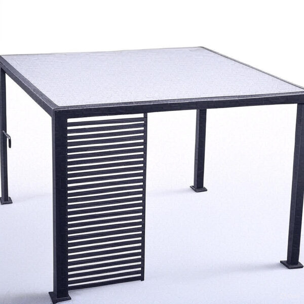 Persienne pour côté 3.6 mètres pour pergola Evora 3.60 x 6 mètres