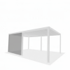 Store blanc pour côté 6 mètres pour pergola Evora 3.60 x 6 mètres