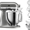 KITCHENAID ARTISAN PREMIUM GRIS ETAIN 4,8L- 5KSM185PSEMS