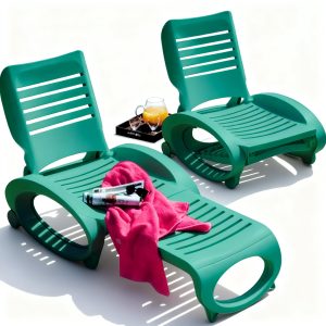 Spécifications Une chaise longue double avec 2 coussins amovibles et des rideaux Couleur du rotin