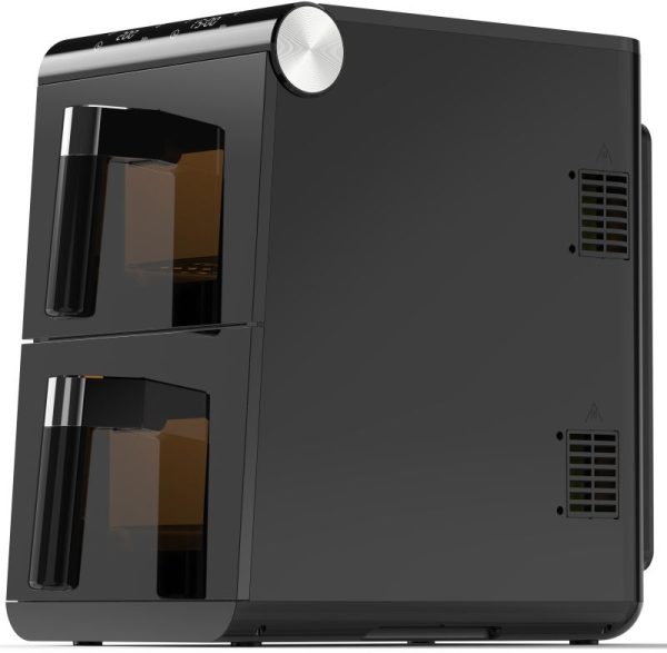 Friteuse-a-air-chaud-AF169-2f9e9_800x800 Friteuse à air chaud PURELEC 11L 1700W 2 paniers 4 en 1 13 programmes - AF169