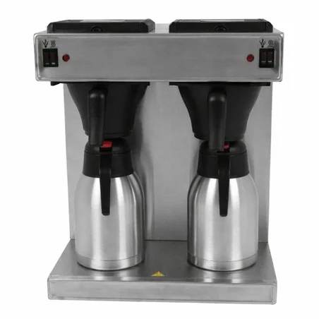 machine-a-cafe-everest-duo Cafetière Double Professionnelle 2 x 2 L