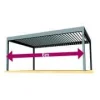 pergola-bioclimatique-surmesure-h3-extra-large-autoportee-sur-mesure (2) Pergola Bioclimatique Aluminium H3 Autoportée – Double Vérins Électriques